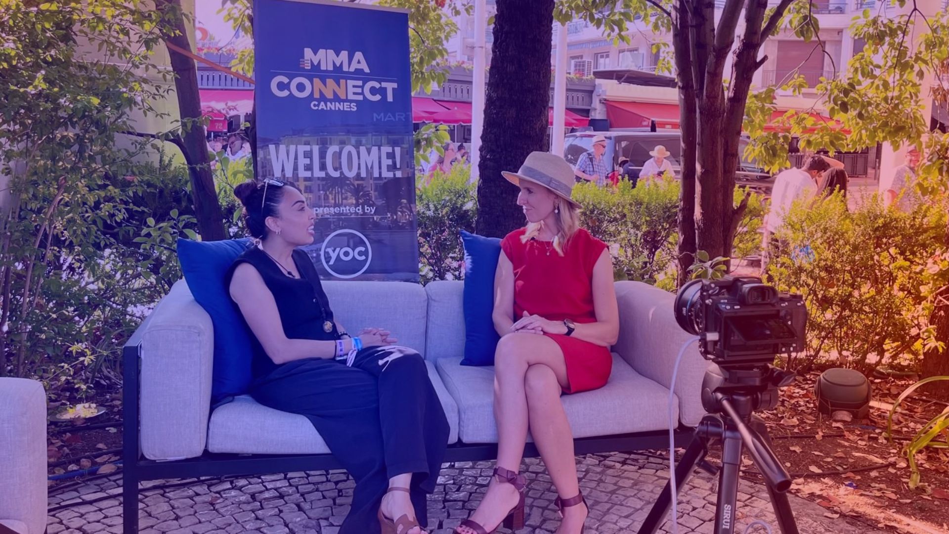 Verena Gründel interviews Natasha Maharaj about current trends in marketing at MMA CONNECT CANNES 2025.
